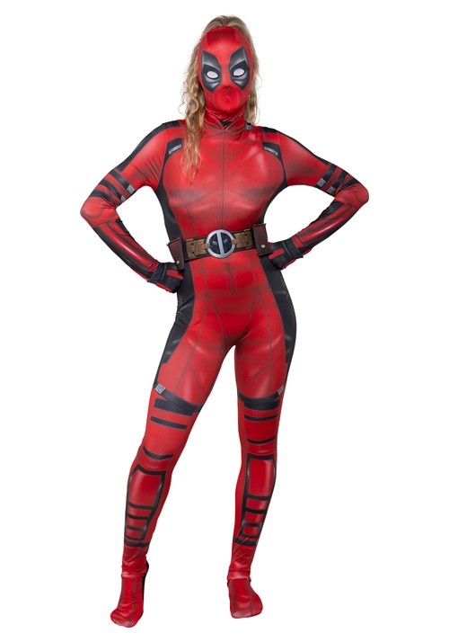 Women's Zentai Suit Ladypool Costume - US 7163