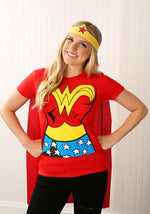 Wonder Woman T-Shirt Costume - US 5411