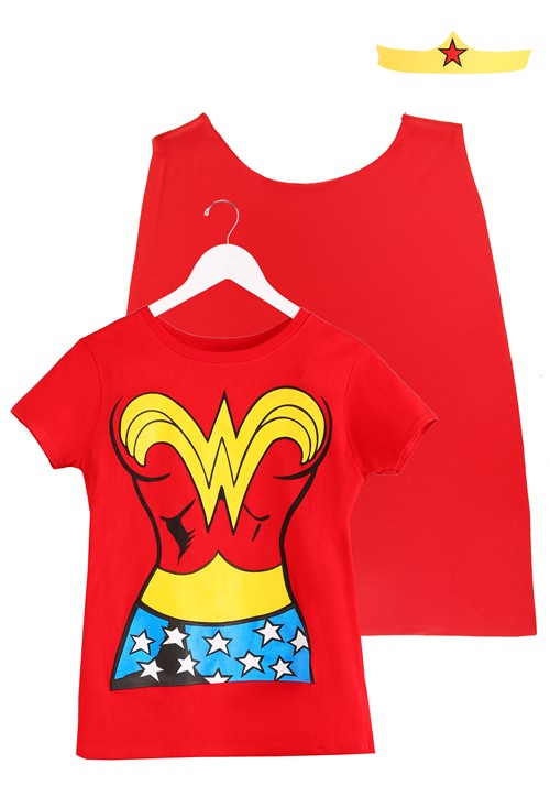 Wonder Woman T-Shirt Costume - US 5411