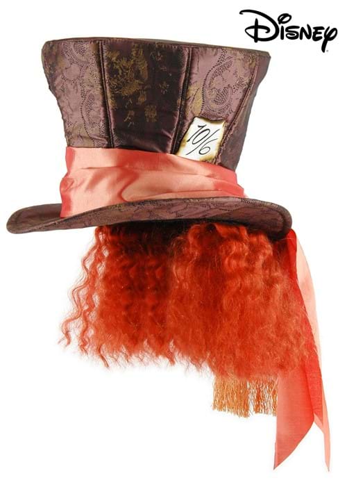 Disney Mad Hatter Costume Hat with Hair Accessory - US 8387