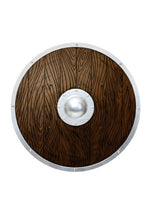 Wood-Look Viking Shield Prop - US 3743