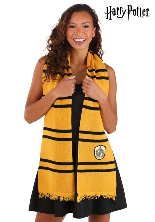 Wool Harry Potter Hufflepuff Scarf - US 7654