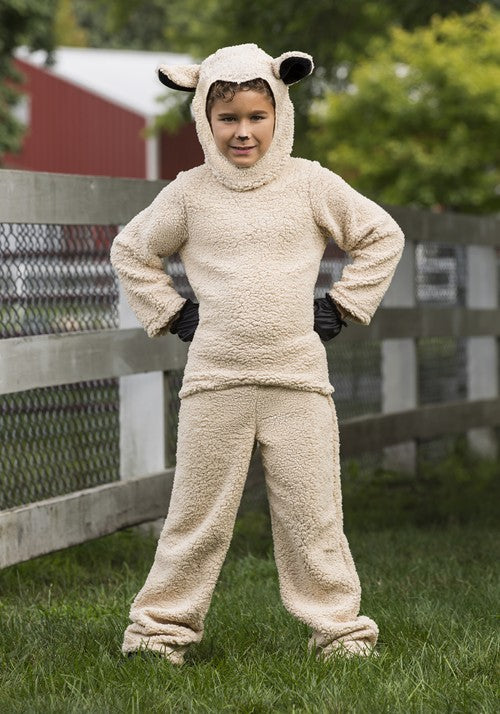 Kid's Woolly Sheep Costume - US 7860