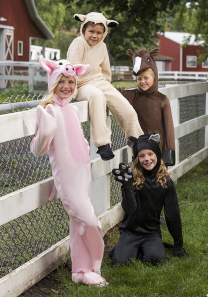 Kid's Woolly Sheep Costume - US 7860