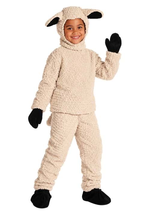 Kid's Woolly Sheep Costume - US 7860