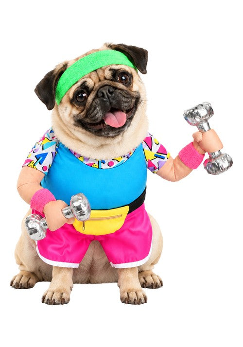 Work Out 1980s Costume for Pets - US 9328
