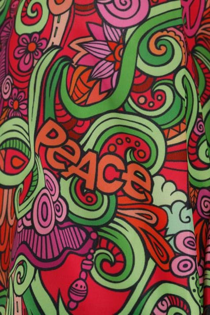 Women's Hippie World Peace Costume - US 7769