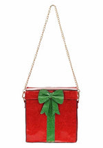 Wrapped Present Holiday Costume Purse - US 3776