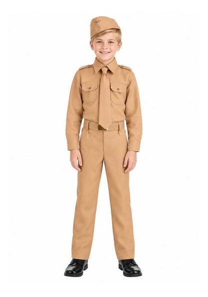 WW2 Army Kid's Costume - US 8792