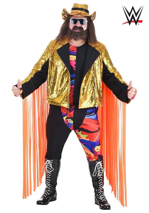 Plus Size WWE Macho Man Randy Savage Halloween Costume - US 8823