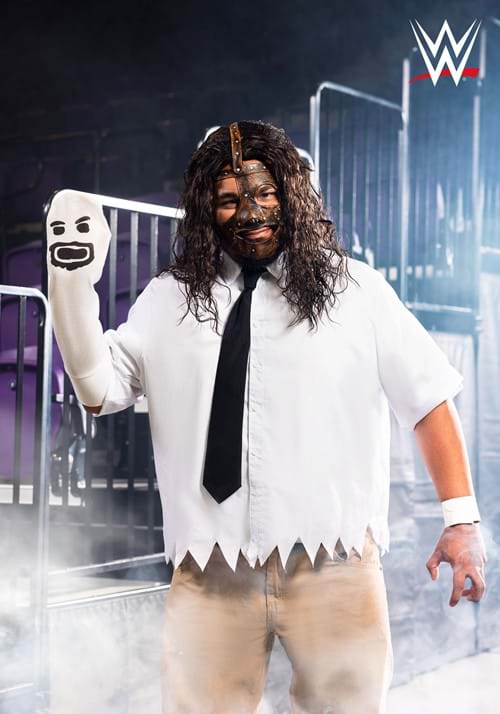Plus Size WWE Mankind Costume for Men - US 2769