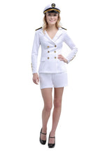 Yacht Captain Costume for Women - US 7397