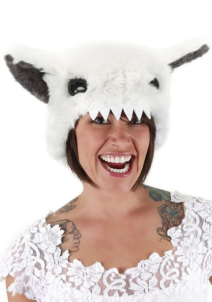Plush Yeti Costume Hat Accessory - US 2387