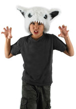 Plush Yeti Costume Hat Accessory - US 2387