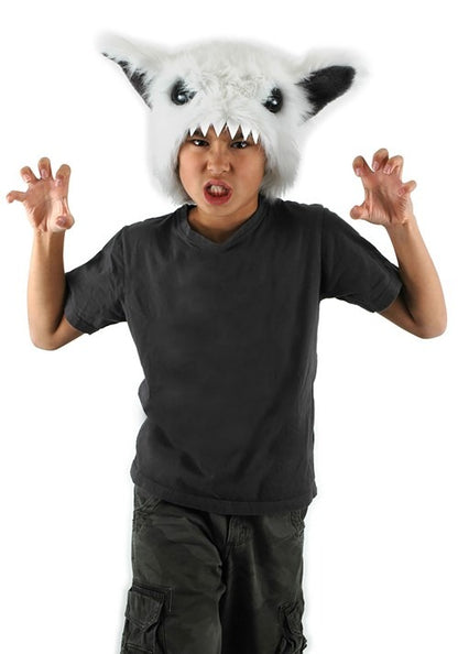 Plush Yeti Costume Hat Accessory - US 2387