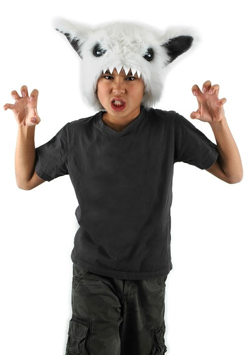 Plush Yeti Costume Hat Accessory - US 2387