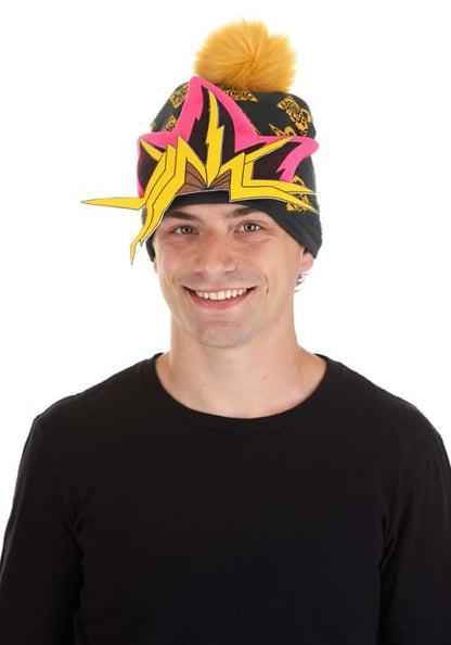 Adult Yu-Gi-Oh! Pom Pom Winter Hat - US 9570