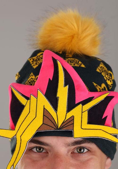 Adult Yu-Gi-Oh! Pom Pom Winter Hat - US 9570