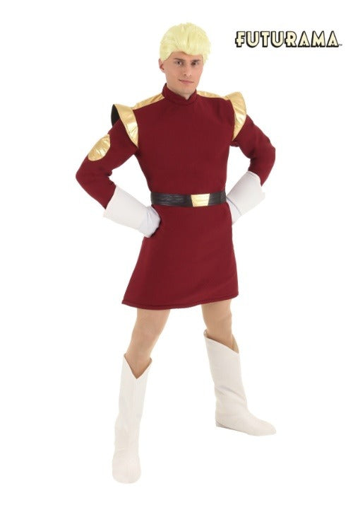Zapp Brannigan Costume with Wig for Adults - US 5877