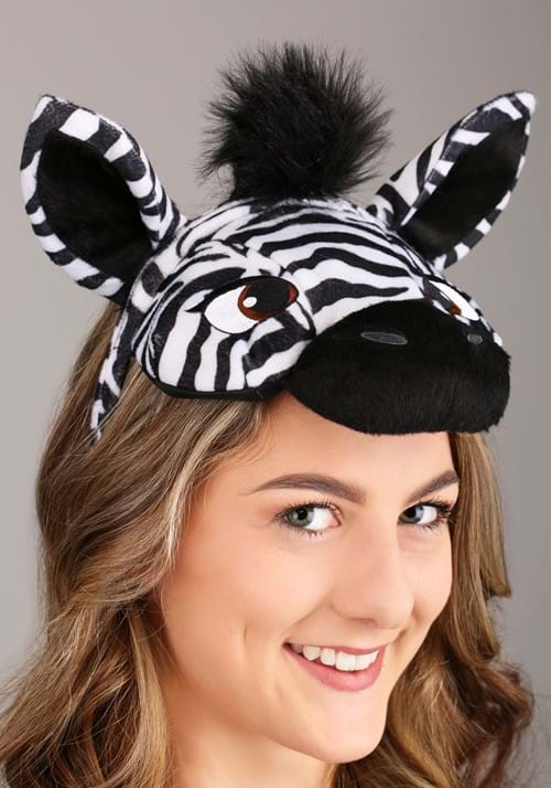 Zebra Headband & Tail Plush Costume Kit - US 3918