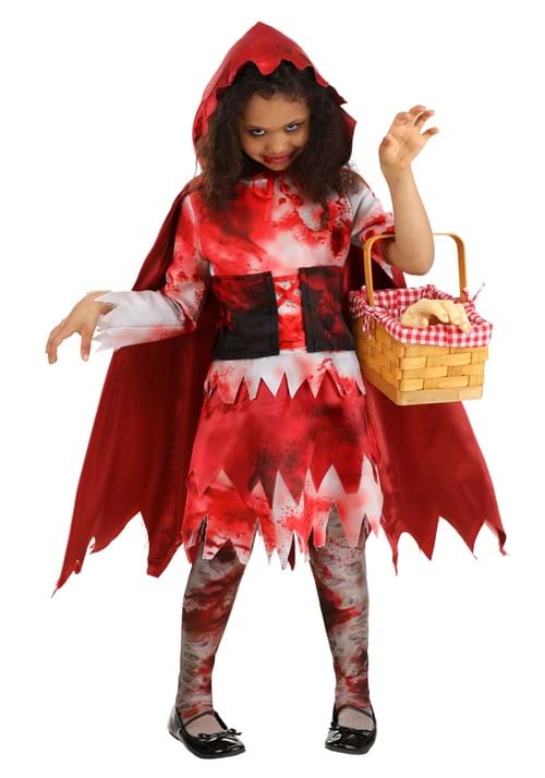 Zombie Red Riding Hood Girl's Costume - US 5382