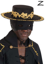 Zorro Hat Accessory - US 7535